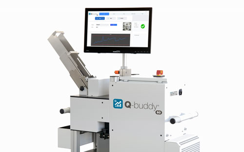 Die Weltneuheit Q-buddy ist eine hocheffiziente 100 % Qualitätsprüfung von mechanisch bearbeiteten Präzisionsteilen direkt bei der Produktionsmaschine.
